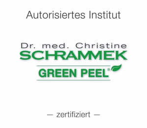 Kosmetikstudio & Tagesschönheitsfarm zertifiziert von SCHRAMMEK GREEN PEEL
